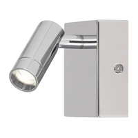 Edit George LED Wall Spotlight - Chrome