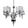 Edit Glamour 5 Light Chandelier - Chrome