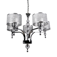 Edit Glamour 5 Light Chandelier - Chrome