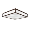 Edit Glaze Flush Ceiling Light - Bronze