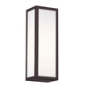 Edit Glaze Flush Wall Light - Bronze