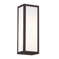 Edit Glaze Flush Wall Light - Bronze
