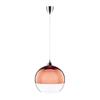 Edit Globe Glass Ceiling Pendant Light - Copper
