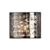 Edit Hilton Flush Wall Light - Chrome