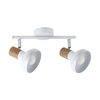 Edit Holly 2 Light Ceiling Spotlight Bar - White