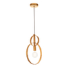 Edit Hoop Ceiling Pendant Light - Antique Gold