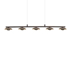 Edit Hoxton 5 Light Bar Ceiling Pendant - Gold