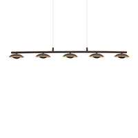 Edit Hoxton 5 Light Bar Ceiling Pendant - Gold
