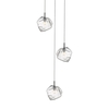 Edit Ice 3 Light Cascade Ceiling Pendant - Chrome