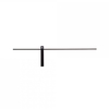 Edit Impulse 91 LED Flush Wall Light - Black