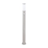 Edit Inox Outdoor Tall Post Light with PIR Sensor - Stainless Steel