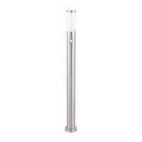Edit Inox Outdoor Tall Post Light with PIR Sensor - Stainless Steel