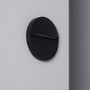 Edit Jade LED Round Wall Light - Black