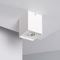 Edit Jasper Flush Ceiling Spotlight - White