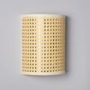 Edit Karibu Flush Wall Light - Rattan