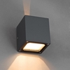 Edit Khumbu Outdoor Up & Down Wall Light - Anthracite