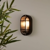 Edit Kildare Outdoor Oval Flush Light - Black