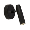 Edit Knurl LED Wall Spotlight - Black