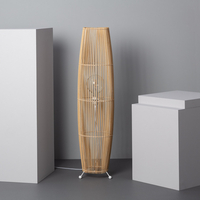 Edit Komu Bamboo Floor Lamp - Natural