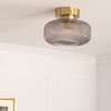 Edit Lampara Flush Wall Light - Transparent