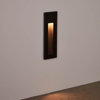 Edit Lane LED Outdoor Recessed Wall Light - Anthracite