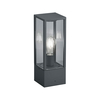 Edit Lantern Outdoor Pedestal Light - Anthracite