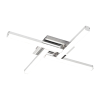 Edit Liberty 4 Arm LED Flush Ceiling Light - Chrome