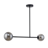 Edit Link 2 Light Bar Ceiling Pendant - Black