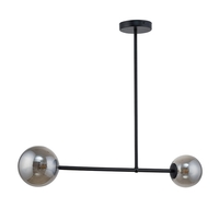 Edit Link 2 Light Bar Ceiling Pendant - Black