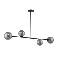 Edit Link 4 Light Bar Ceiling Pendant - Black