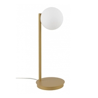 Edit Link Table Lamp - Gold & White