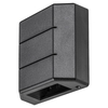 Edit Lippa LED Outdoor Up & Down Wall Light - Black