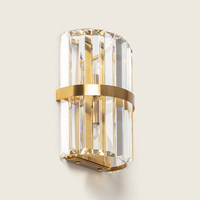 Edit Louisiana Flush Wall Light - Polished Brass