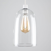 Edit Lucy Non-Elec Easy Fit Pendant Shade - Clear