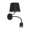 Edit Maja Wall Light with Reading Light - Black
