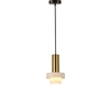 Edit Marble 230 Ceiling Pendant Light - Gold & White