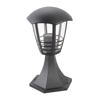 Edit Marseille Outdoor Pedestal Light - Black
