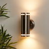 Edit Melrose Up & Down Outdoor Wall Light - Stainless Steel