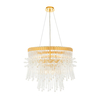 Edit Messina Glass Chandelier - Polished Gold