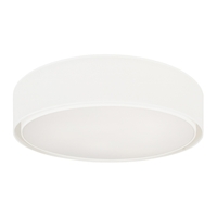 Edit Mist Large Flush Ceiling Light - White