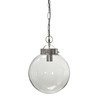 Edit Normandy Glass Ceiling Pendant Light - Antique Silver