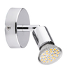 Edit Norton LED Wall Spotlight - Polished Chrome