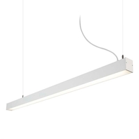 Edit Office LED Bar Ceiling Pendant Light - White