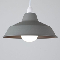 Edit Oscar Non-Elec Easy Fit Pendant Shade - Grey