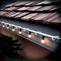 Edit Outdoor Lighting Gutter Hooks - Pack of 24