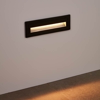 Edit Path LED Outdoor Recessed Wall Light - Anthracite