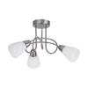 Edit Penelope 3 Arm Semi-Flush Ceiling Light - Satin Chrome