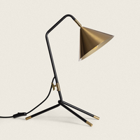 Edit Pericles Table Lamp - Black and Gold
