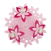 Edit Petal 3 Light Spotlight Plate - Pink