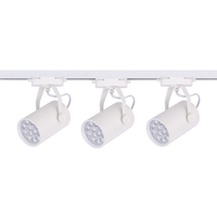 Edit Profile 12W Warm White LED 1 Circuit Track Light Kit - White - 3 Lights